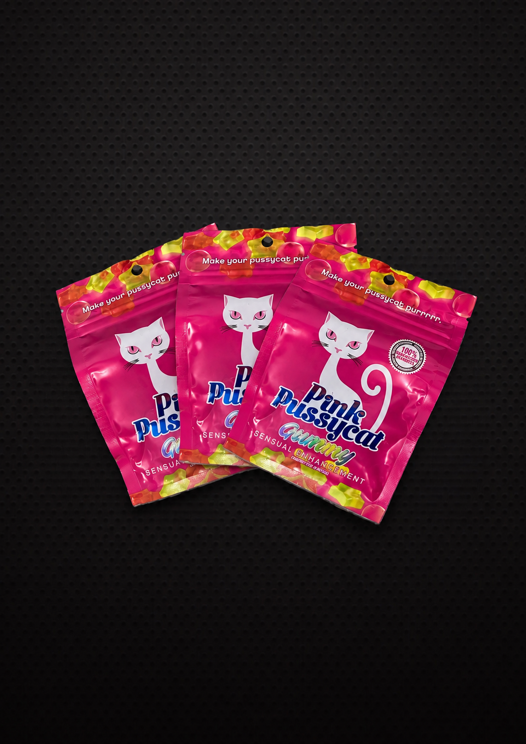 Pink Gummie Pack -(24 sobres con 2 gomitas cada sobre)