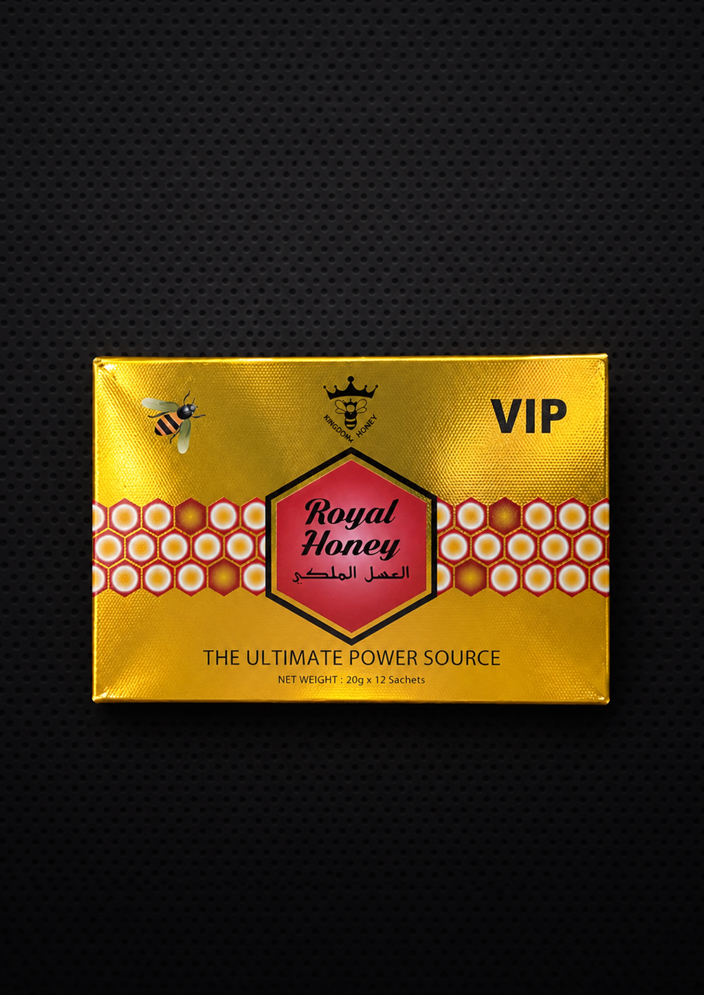 Golden Honey Pack – Edición Premium(12 sobres de 20g)