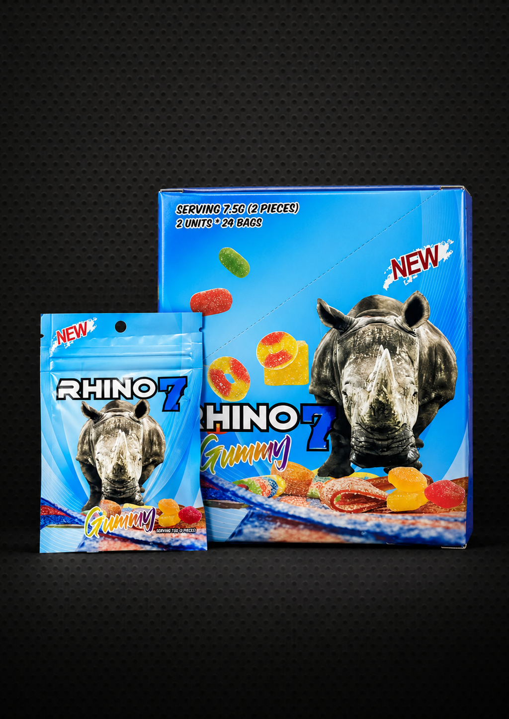 R.N 7 Gummies Pack - (24 sobres con 2 gomitas cada sobre)